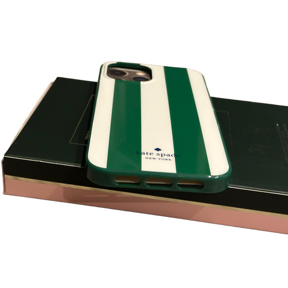 kate spade Even Stripe Jacquard iPhone 12 Pro Max Phone Case - Picture 6 of 8